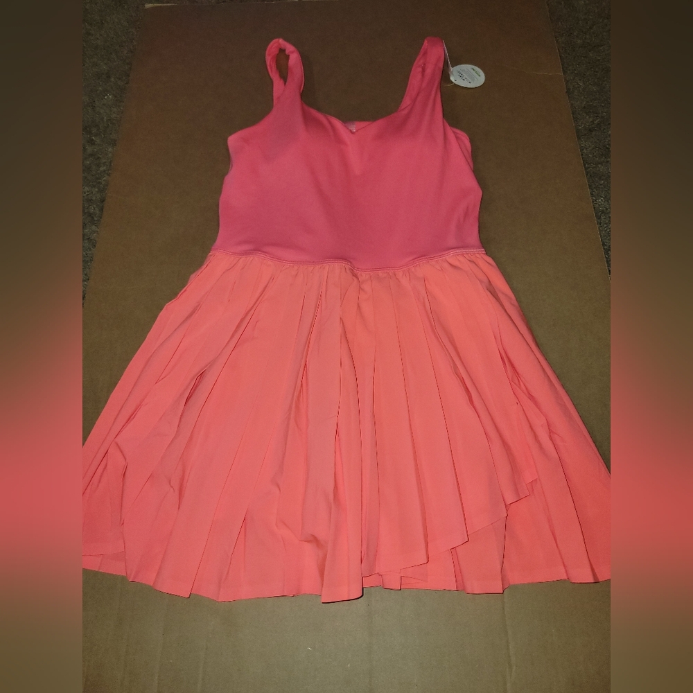 OFFLINE By Aerie Tiebreaker Pleated Dress